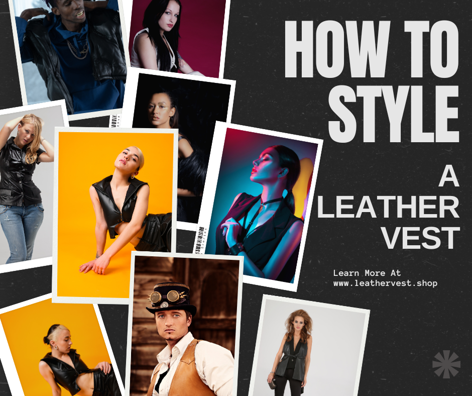 How To Style A Leather Vest - Style Guide