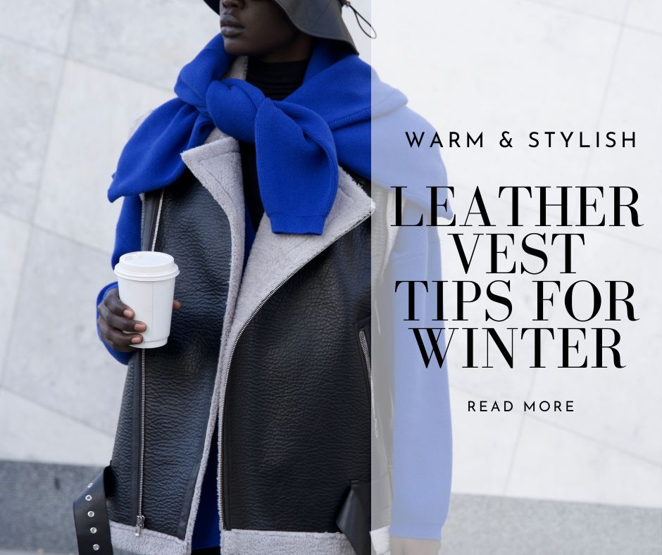 How Stay Warn and Stylish -Wearing Leather Vest