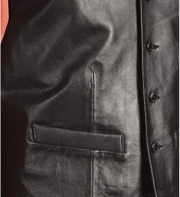 Luce Style: Sculley Men's Lamb Leather Vest