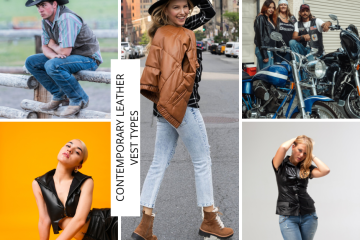 Contemporary Leather Vest Types