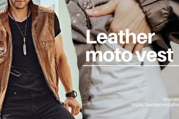 best brand leather moto vest